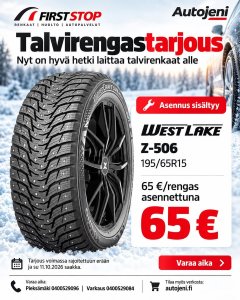 Nyt on hyvä hetki laittaa talvirenkaat alle